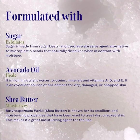 THREE SHIPS Vanilla Lip Exfoliator and Buttercream Hydrating Lip Mask - Picture 7 of 8